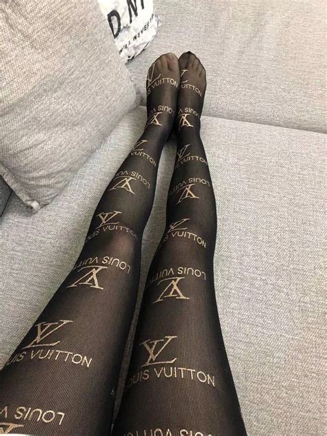 louis vuitton monogram stockings|high waisted expensive pantyhose.